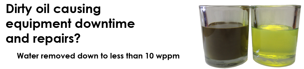 Dirty oil causing equipment downtime and repairs?